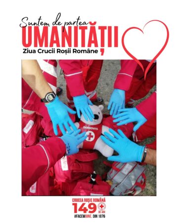 Crucea Roșie Română sărbătorește 149 de ani de umanitate în acțiune Crucea Roșie Română sărbătorește 149 de ani de umanitate în acțiune