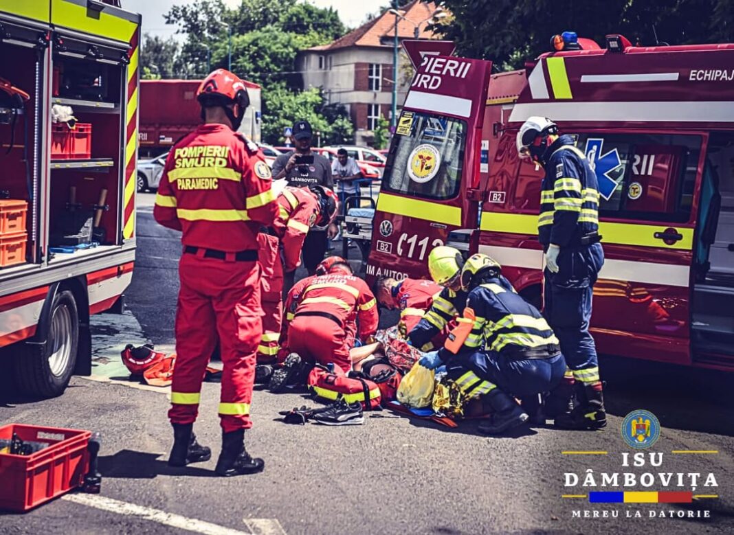 ISU Dâmbovița, la înălțime la Competiția Națională de Descarcerare și Prim Ajutor de la Timișoara