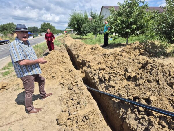 Primăria Voinești extinde rețeaua de apă în regim propriu, cu costuri minime