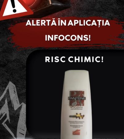 ALERTĂ InfoCons: Șampon Pantene Pro-V 250 ml – RISC CHIMIC! ALERTĂ InfoCons: Șampon Pantene Pro-V 250 ml – RISC CHIMIC!