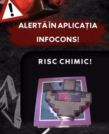 Alertă InfoCons: Parfum periculos pe piață! Alertă InfoCons: Parfum periculos pe piață!