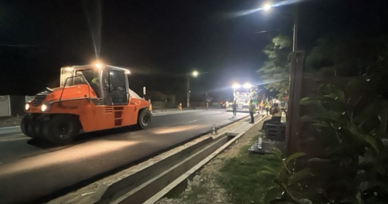 Au început lucrările de asfaltare pe DN71, sectorul Bâldana–Răcari 