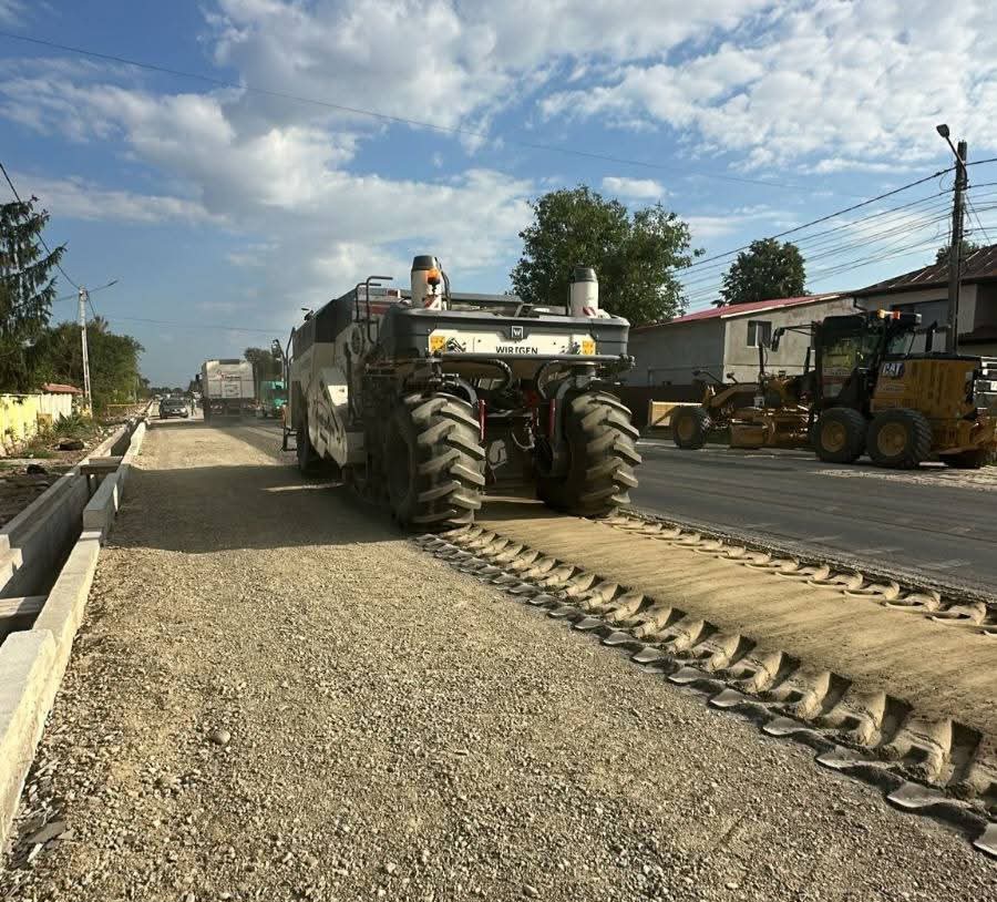 DN71, tronsonul Bâldana–Răcari: Lucrări accelerate la lărgirea drumului la 4 benzi,de săptămână viitoare începe asfaltarea