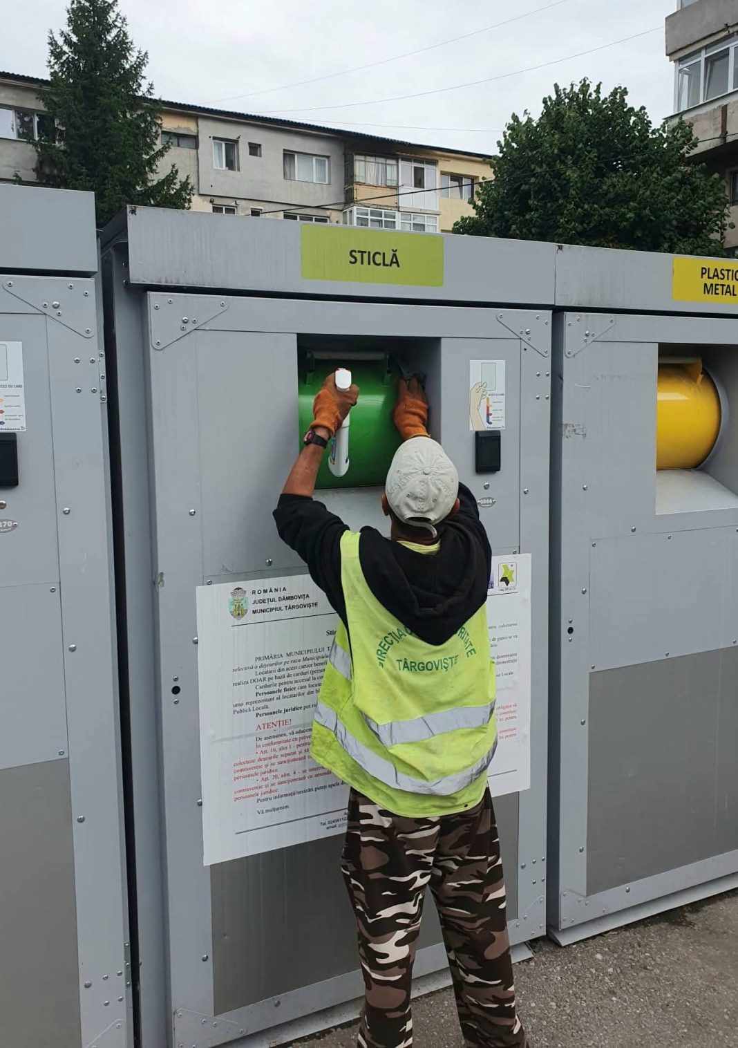 Primarul Târgoviștei, Daniel Cristian Stan laudă angajații Direcției de Salubritate: mereu în prima linie