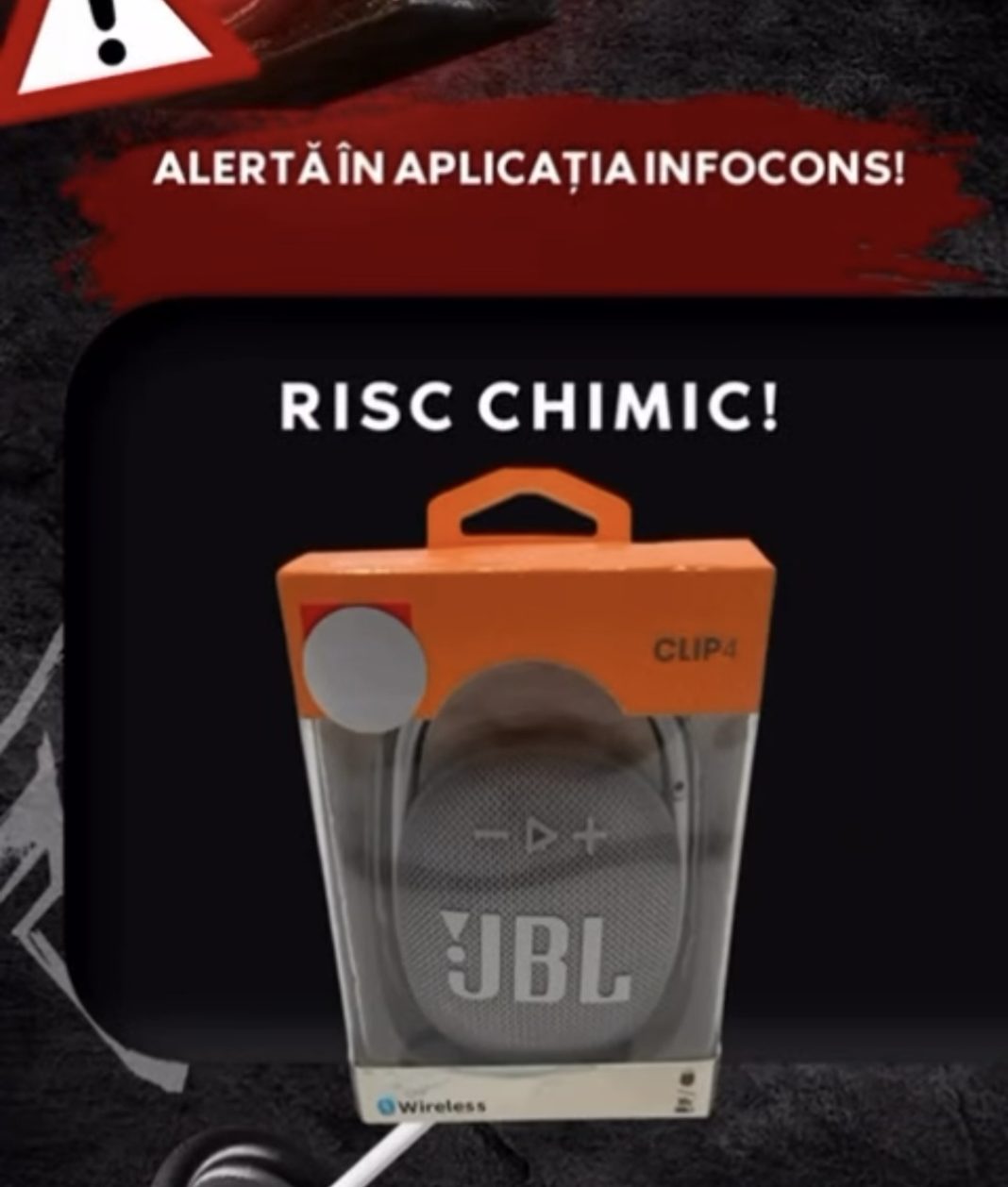 Alertă InfoCons: Difuzoare contrafăcute JBL, pericol pentru sănătate și mediu