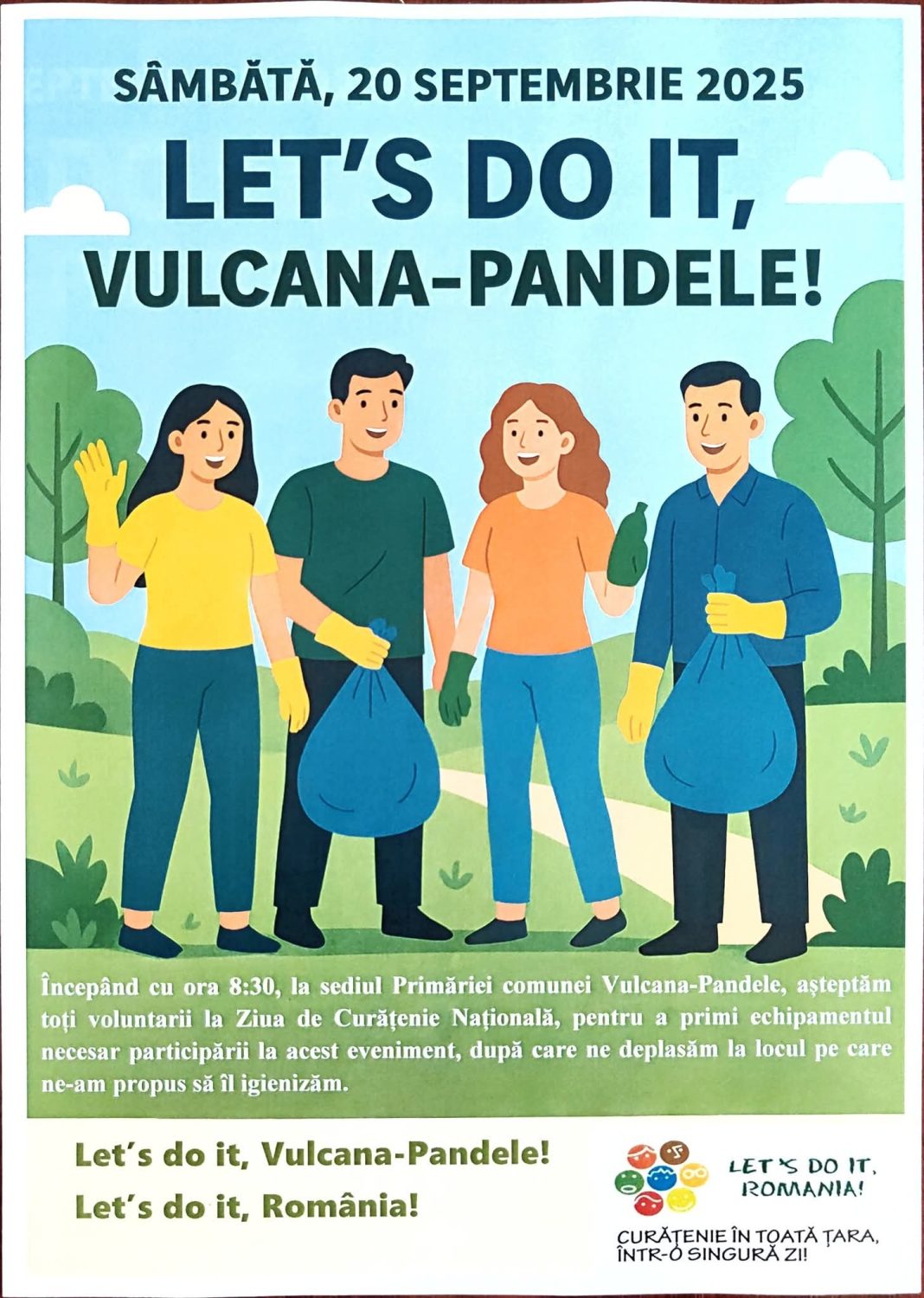 Dâmbovița se mobilizează pentru Ziua de Curățenie Națională 2025