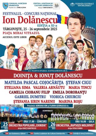Festivalul–concurs „Ion Dolănescu” revine în ediția a XI-a