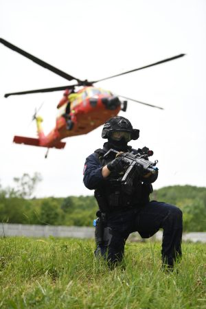 Jandarmeria Română organizează exercițiul internațional „Carpathian Blue Shield” la Ochiuri în județul Dâmbovița 