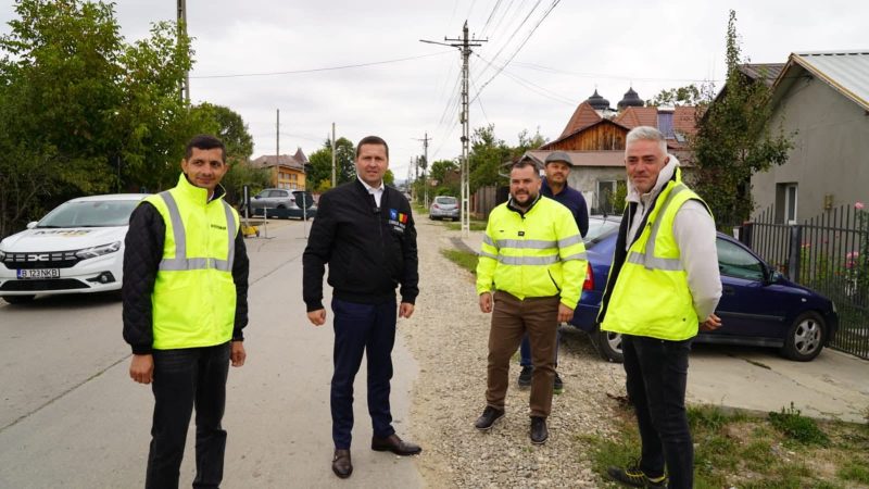 Lucrările de modernizare continuă pe DJ 712 