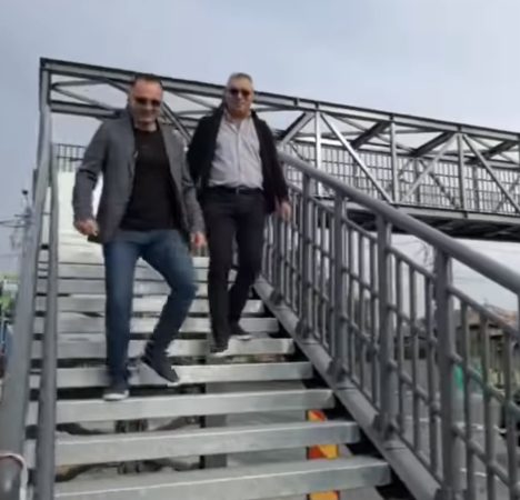Pasarelă pietonală modernă pe Calea București, siguranță pentru târgovișteni