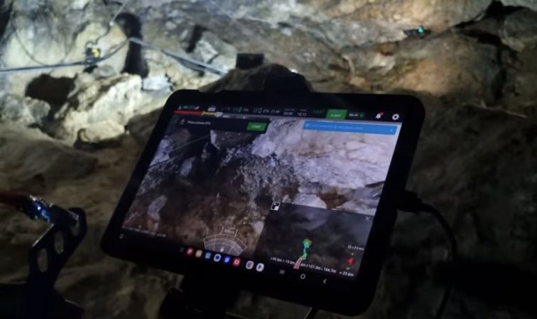 Peștera Ialomiței, cartată 3D cu tehnologie laser și drone LiDAR