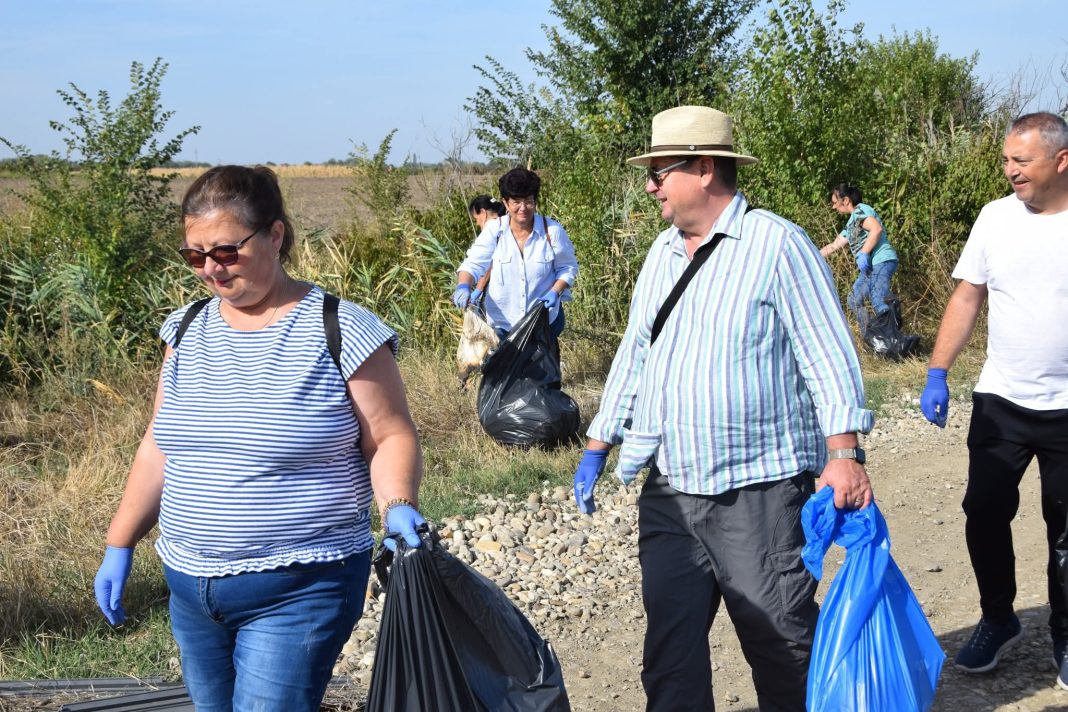 Răcari se mobilizează pentru natură: Pădurea Ioneasca a fost curățată de comunitate