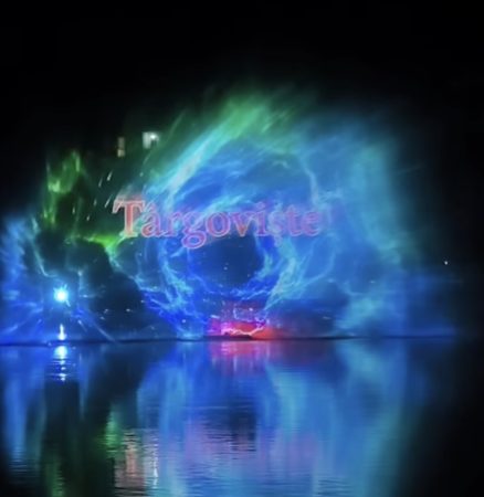 Spectacol de lumini pe Lacul Chindia în a doua seară a Zilelor Cetății Târgoviște 2025
