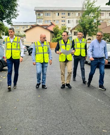Strada Vasile Florescu din Târgoviște, aproape de finalizare: Primarul Daniel Cristian Stan anunță ultimele lucrări
