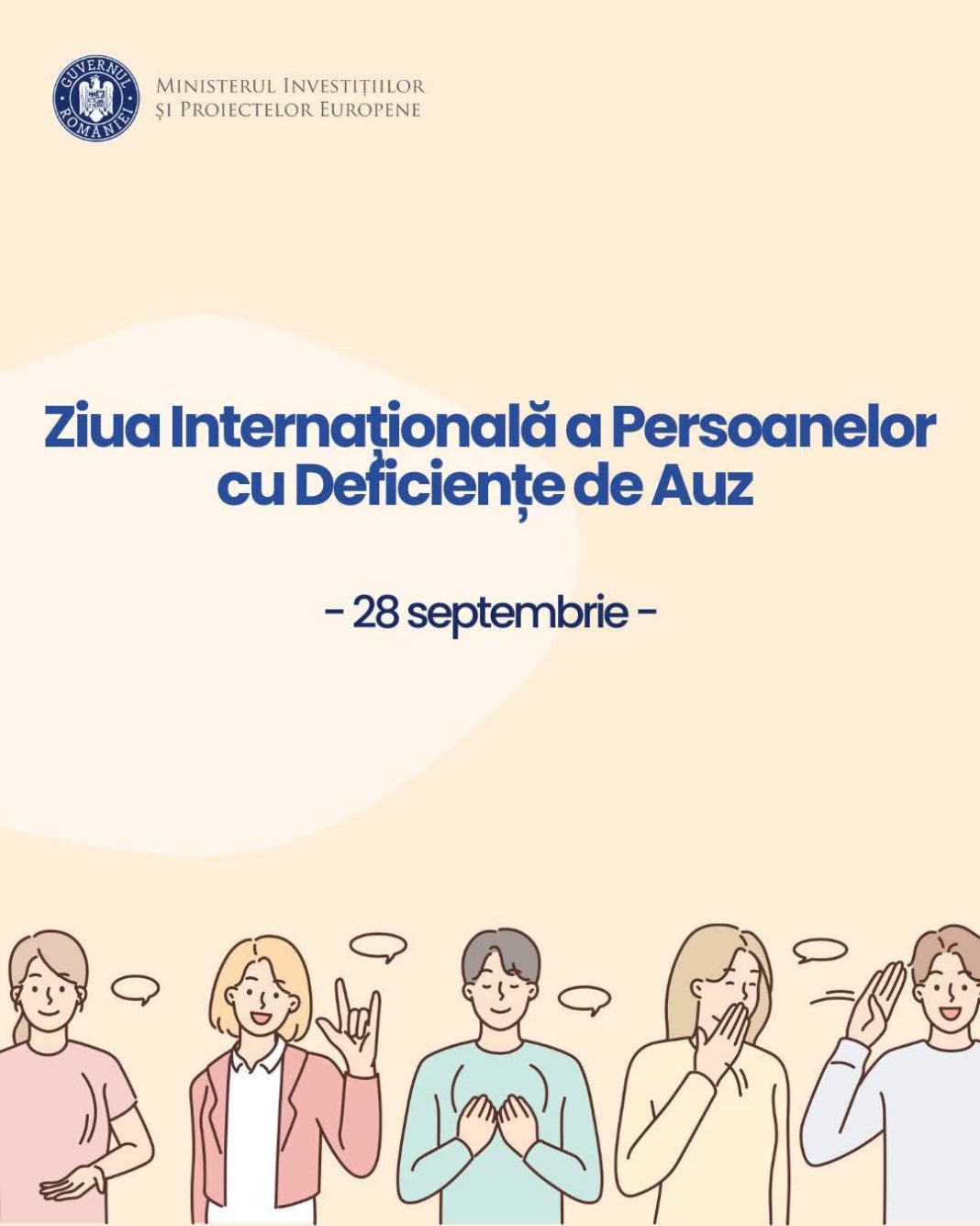  Ziua Internațională a Persoanelor cu Deficiențe de Auz