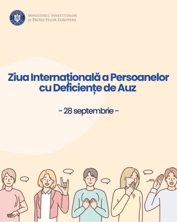 Ziua Internațională a Persoanelor cu Deficiențe de Auz Ziua Internațională a Persoanelor cu Deficiențe de Auz