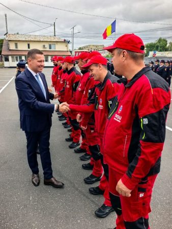 Ziua Pompierilor în Dâmbovița: Mesaj de apreciere din partea președintelui CJ Dâmbovița 