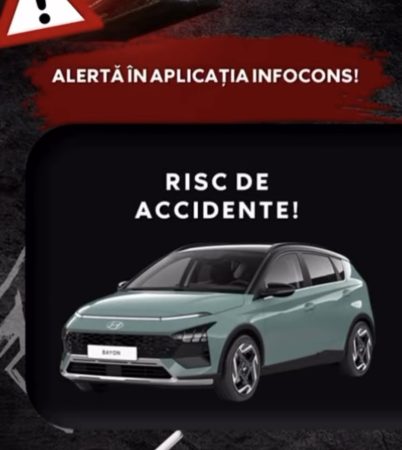 Alertă InfoCons: Risc de oprire bruscă a motorului la autoturismele Hyundai!