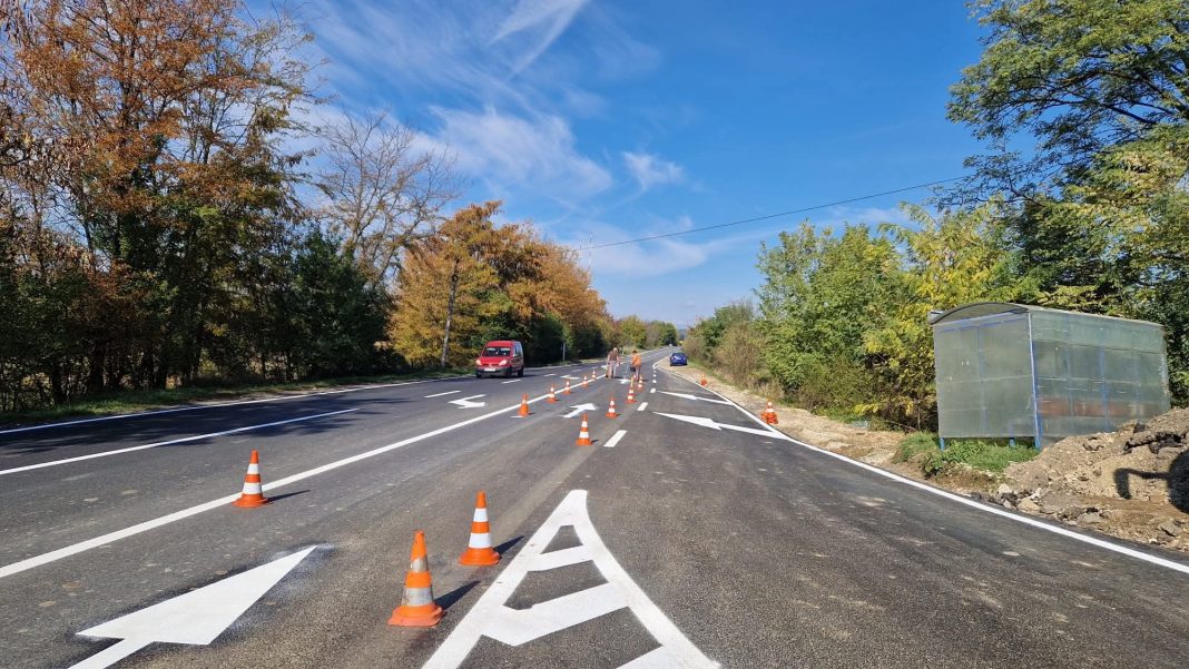 Amenajarea intersecției de la Izvoare, pe DN72A în Voinești, aproape finalizată: trafic mai sigur și modernizare a infrastructurii