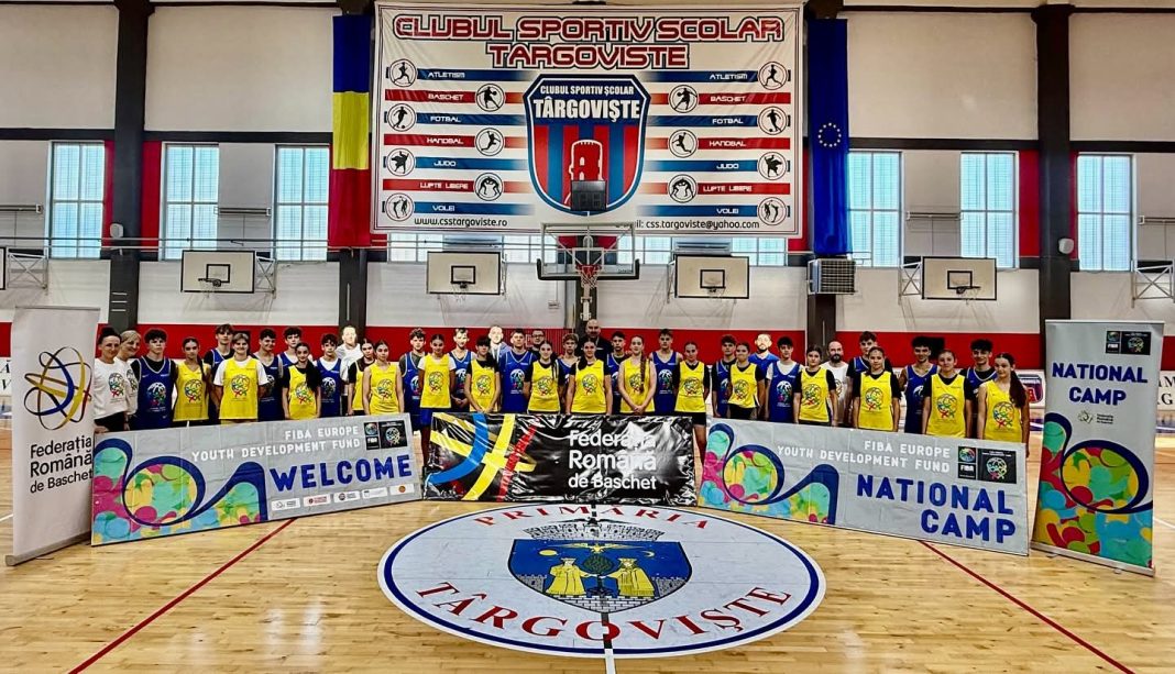 Camp Național FIBA Youth- Camp Național FIBA Youth Development Fund la Târgoviște: Viitorii jucători de baschet se pregătesc intens