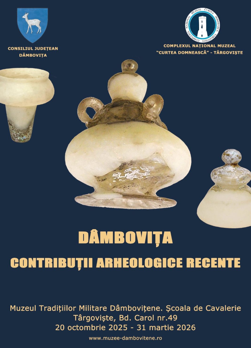 „Dâmbovița. Contribuții arheologice recente” – o călătorie în trecut la Școala de Cavalerie