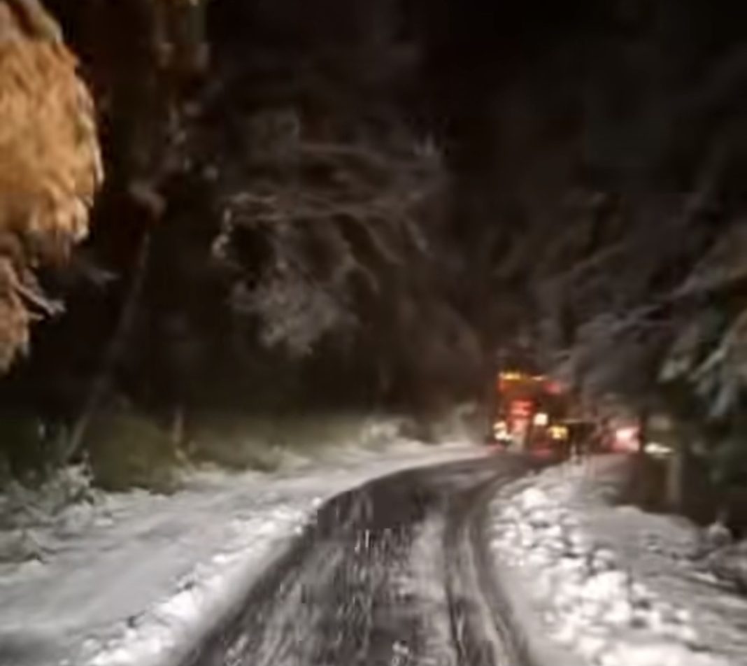 Iarna timpurie aduce primele intervenții pe drumurile naționale din vestul țării