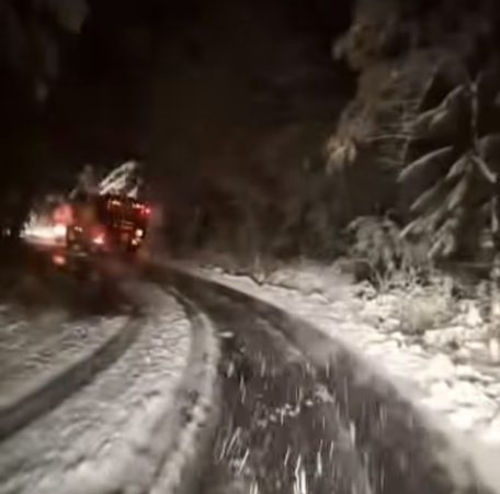 Iarna timpurie aduce primele intervenții pe drumurile naționale din vestul țării