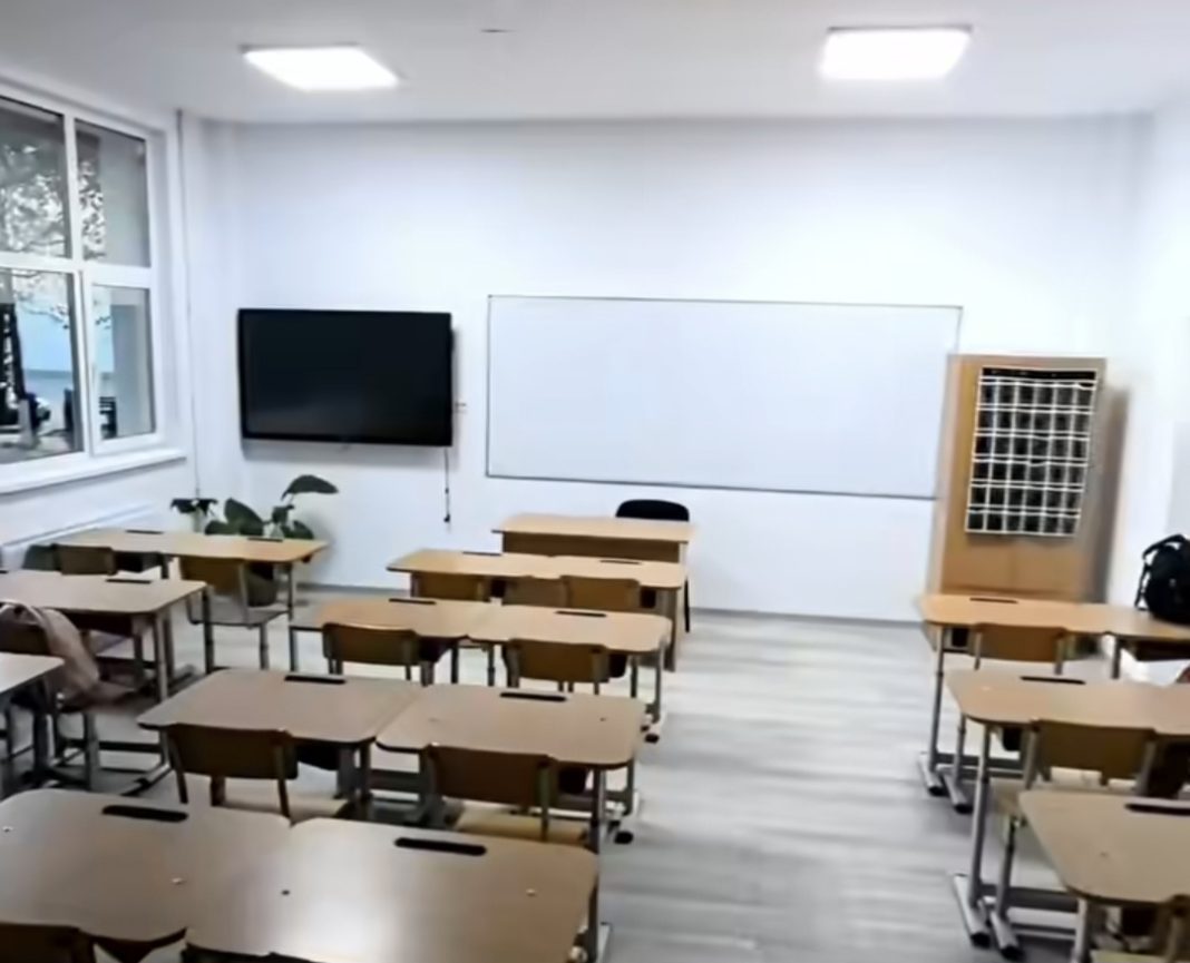 Clădire reabilitată la Liceul Teoretic „Ion Heliade Rădulescu”