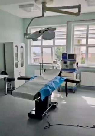 Spitalul Orășenesc Găești are un corp de clădire,  modernizat la standarde europene 