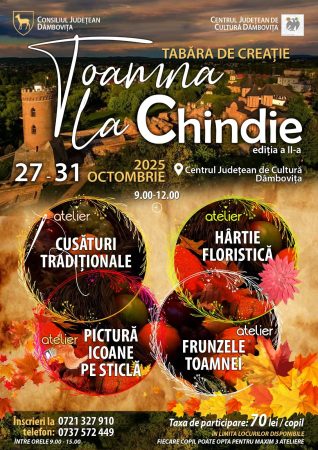 Tabăra de Creație „Toamna la Chindie” – ediția a II-a