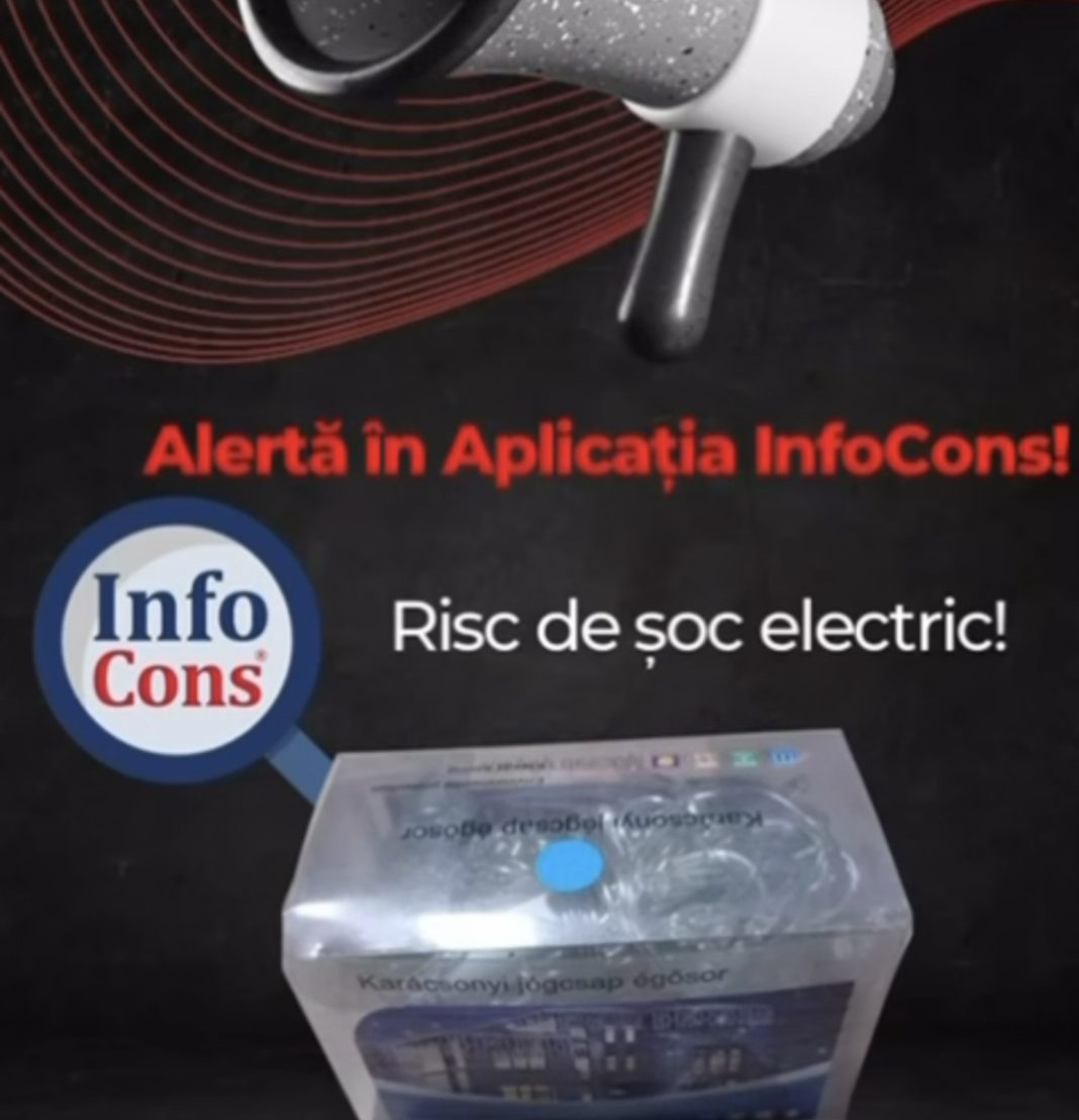 Alertă InfoCons: Lanț de iluminat cu 188 de LED-uri retras de pe piață din motive de siguranță