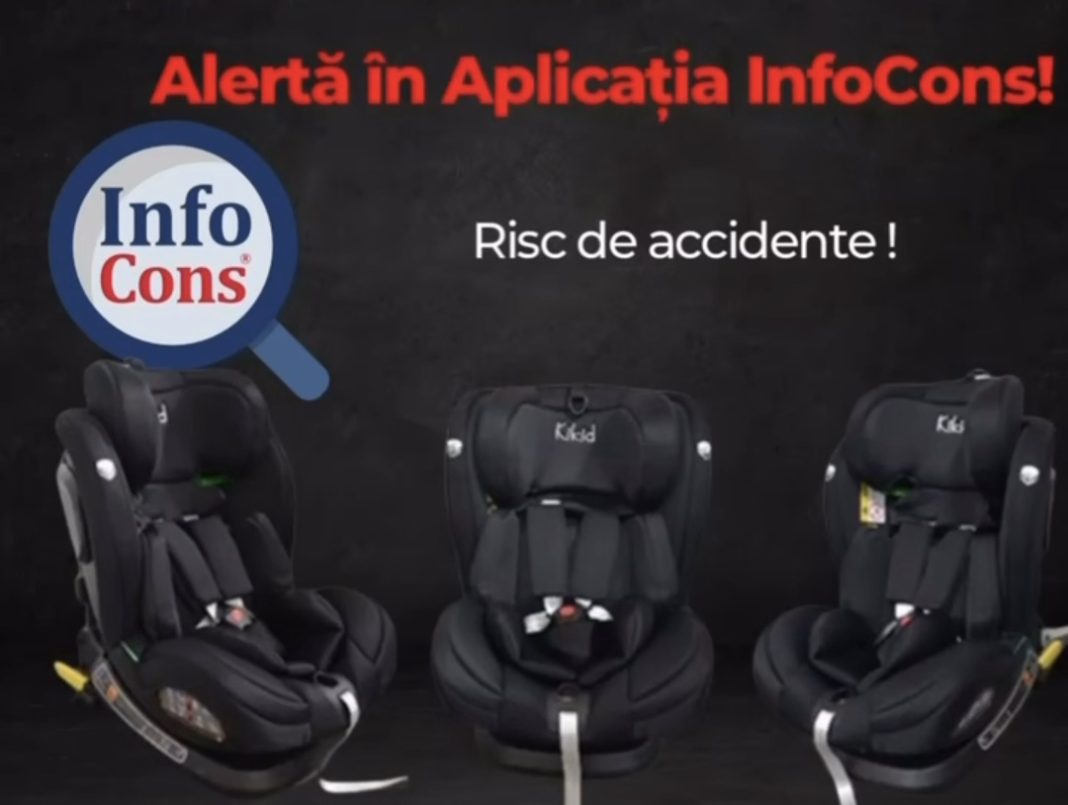 Alertă pentru părinți – Scaun auto Kikid, risc ridicat de leziuni grave la copii
