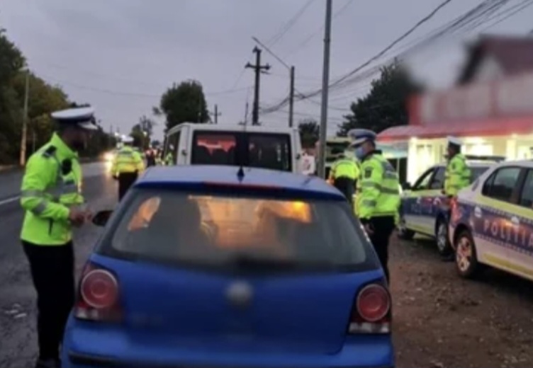 Autoturism neînmatriculat depistat în trafic de polițiștii târgovișteni