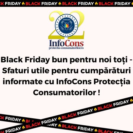 Black Friday în siguranță: aplicația gratuită InfoCons te protejează Black Friday în siguranță: aplicația gratuită InfoCons te protejează