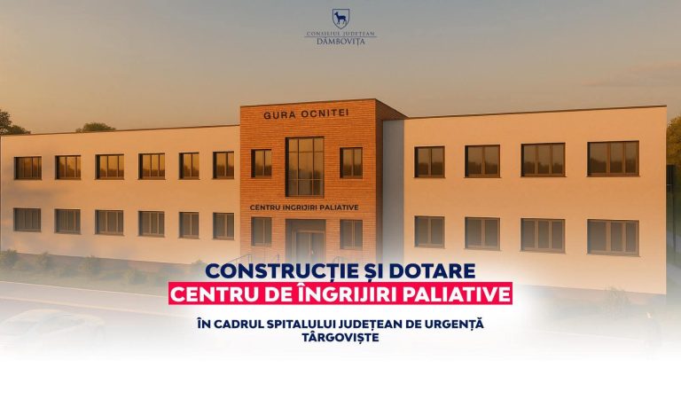 CJ Dâmbovița: Contract semnat pentru Centrul de Îngrijiri Paliative Gura Ocniței CJ Dâmbovița: Contract semnat pentru Centrul de Îngrijiri Paliative Gura Ocniței