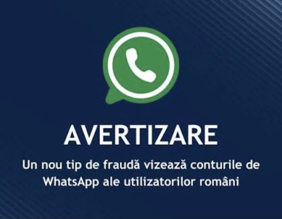 Atenție! Fraudă pe WhatsApp – atacatorii încearcă să preia conturile utilizatorilor Atenție! Fraudă pe WhatsApp – atacatorii încearcă să preia conturile utilizatorilor