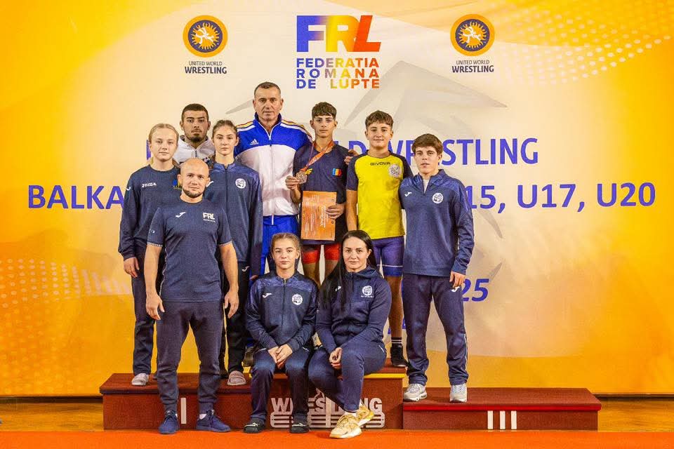 Performanță remarcabilă pentru C.S.Ș. Târgoviște la Campionatul Balcanic de Lupte de la Cluj-Napoca