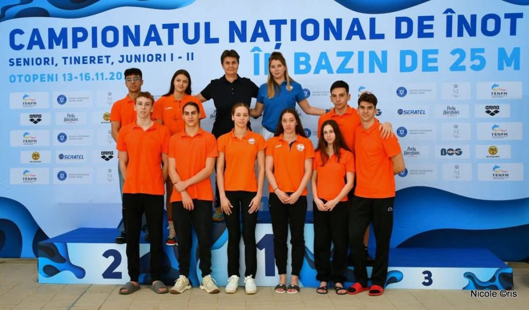Performanță târgovișteană la Naționalele de înot în bazin scurt de la Otopeni