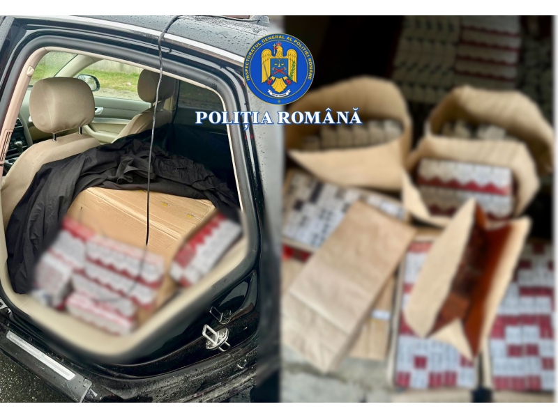 Peste 139 de milioane de țigarete și peste 3,3 tone de tutun au fost descoperite de polițiști, în primele 10 luni ale anului 2025
