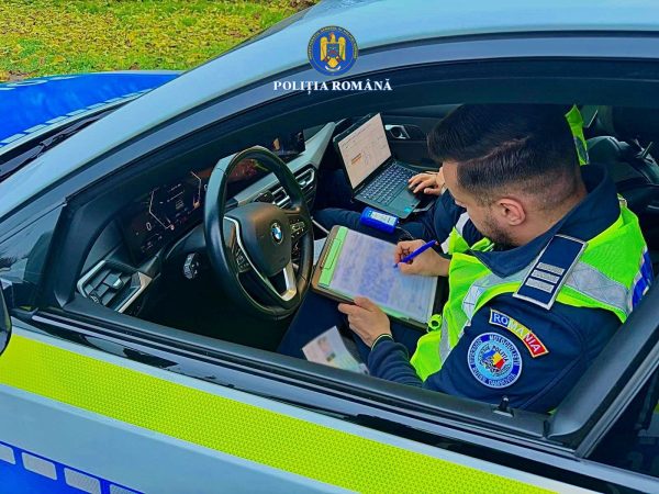 Poliția Dâmbovița a aplicat peste 200 de sancțiuni în cinci ore de acțiune rutieră