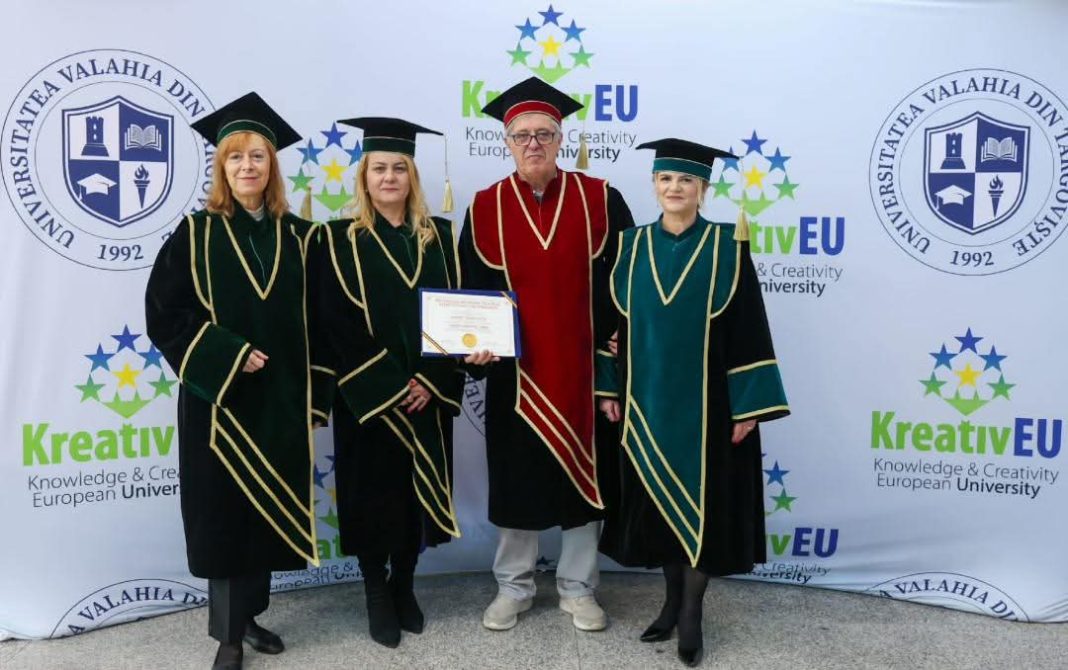 Profesorul spaniol Antonio Baylos Grau, Doctor Honoris Causa al Universității „Valahia” din Târgoviște