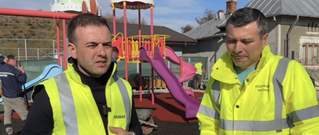 Răzvad investește în viitorul copiilor: un loc de joacă ultramodern aproape de școală