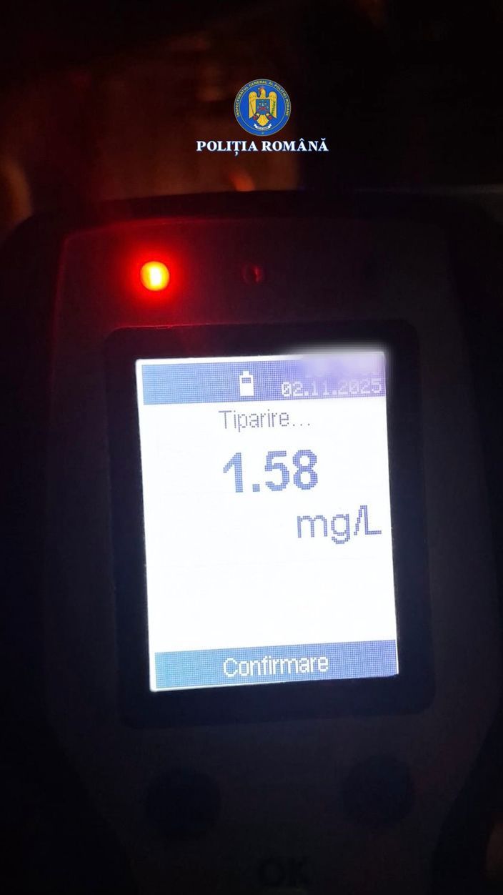 Șofer mort de beat  implicat într-un accident cu pagube materiale în comuna Moroeni