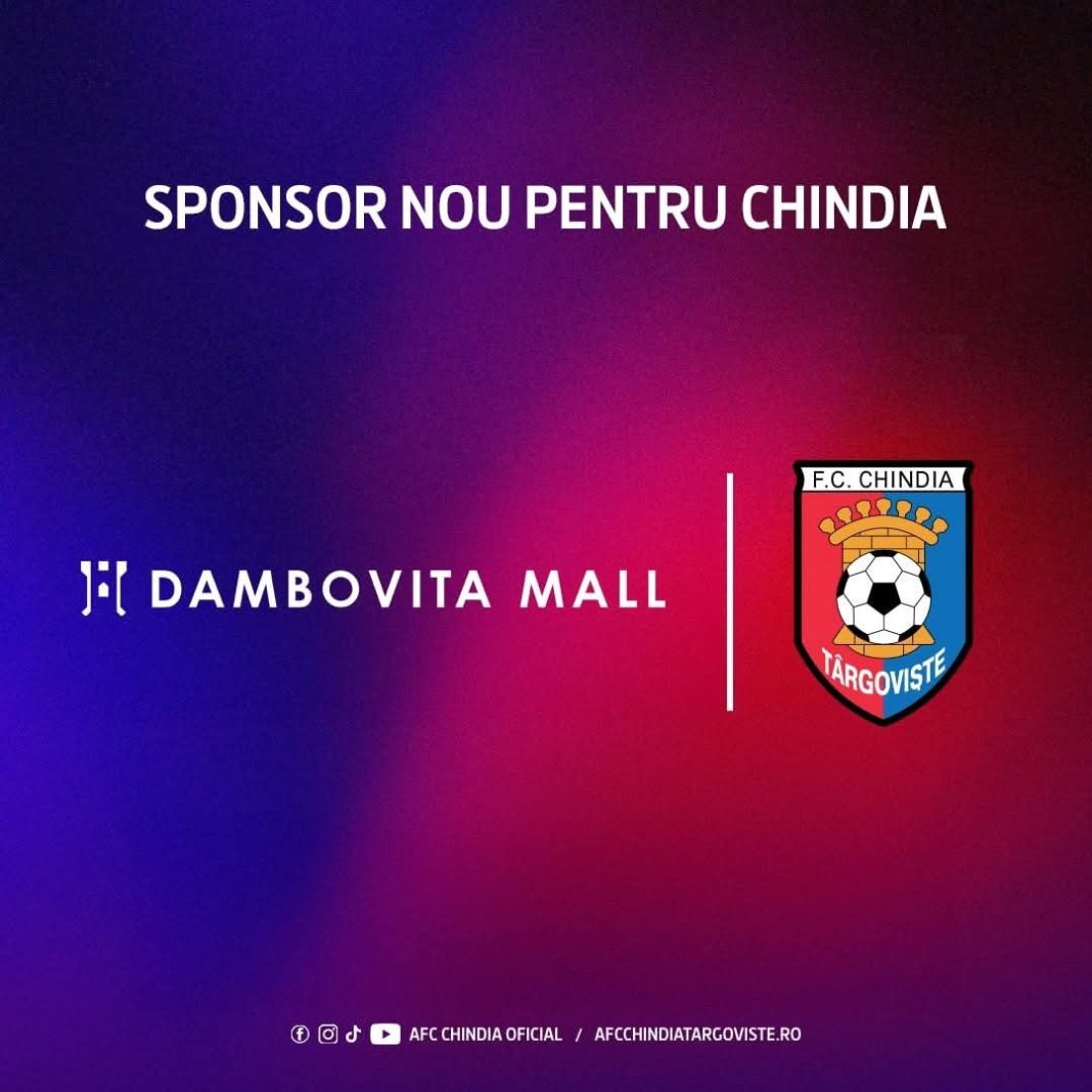 Surpriză pentru fanii Chindiei Târgoviște: Se deschide magazinul oficial al echipei, la Dâmbovița Mall