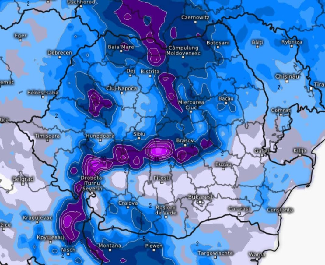 Atenție, dâmbovițeni! Alertă meteo începând de astăzi și până pe 1 ianuarie  2026 