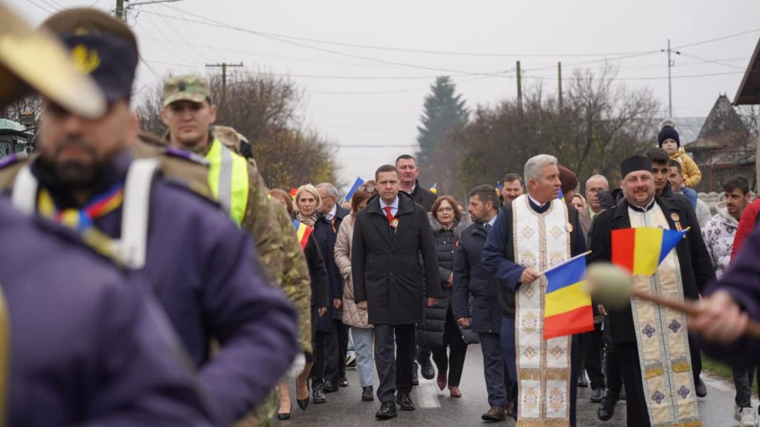 Centenarul Monumentului Eroilor, marcat la Nucet în prezența președintelui CJ Dâmbovița, Corneliu Ștefan