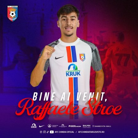 Chindia îl prezintă pe Raffaele Stroe, noua achiziție pentru defensiva echipei Chindia îl prezintă pe Raffaele Stroe, noua achiziție pentru defensiva echipei