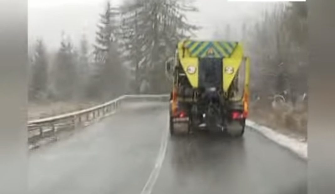 Risc mare de polei pe DN71, județul Dâmbovița – autoritățile acționează. NU PLECAȚI LA DRUM dacă nu e o urgență 