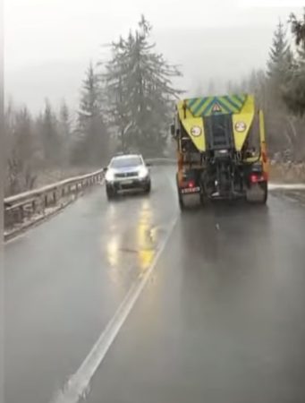 Risc mare de polei pe DN71, județul Dâmbovița – autoritățile acționează. NU PLECAȚI LA DRUM dacă nu e o urgență 