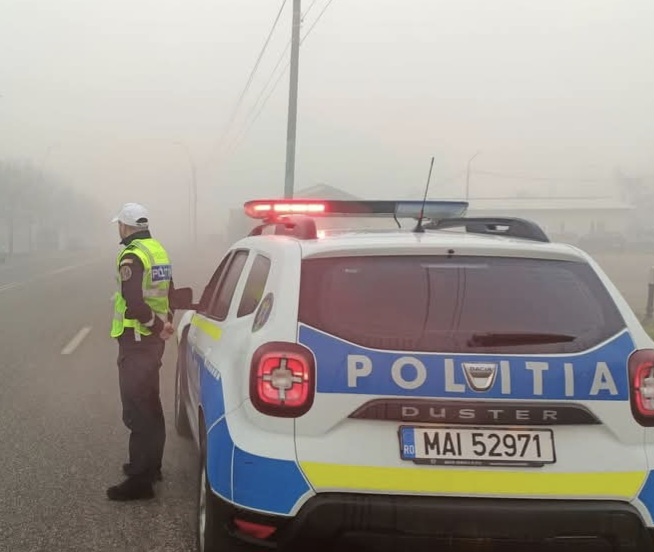 Alertă trafic: Ceață densă pe majoritatea drumurilor din țară, inclusiv în județul Dâmbovița 